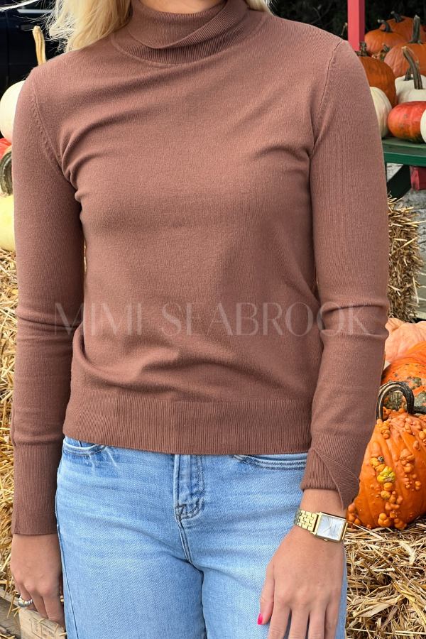 Chesley sweater, brown
