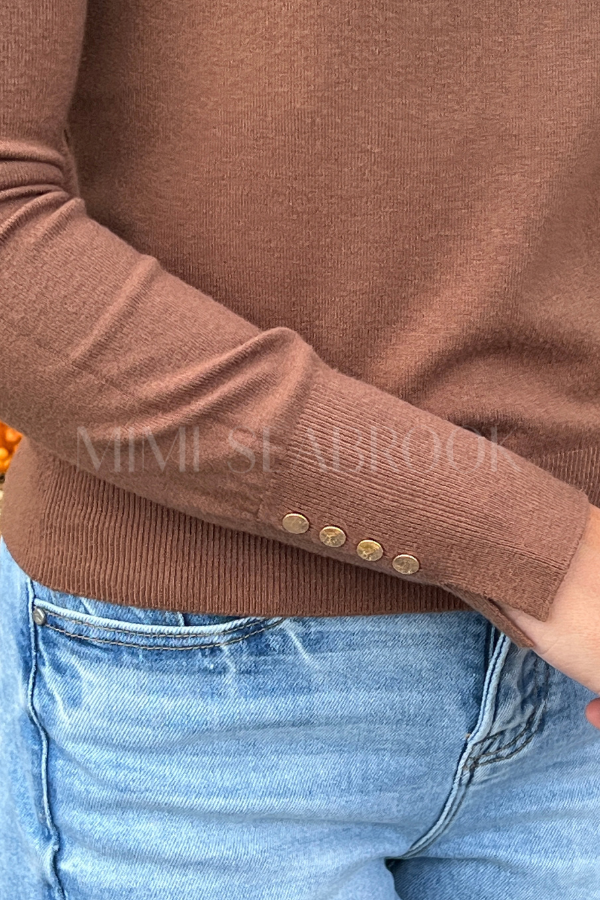 Chesley sweater, brown