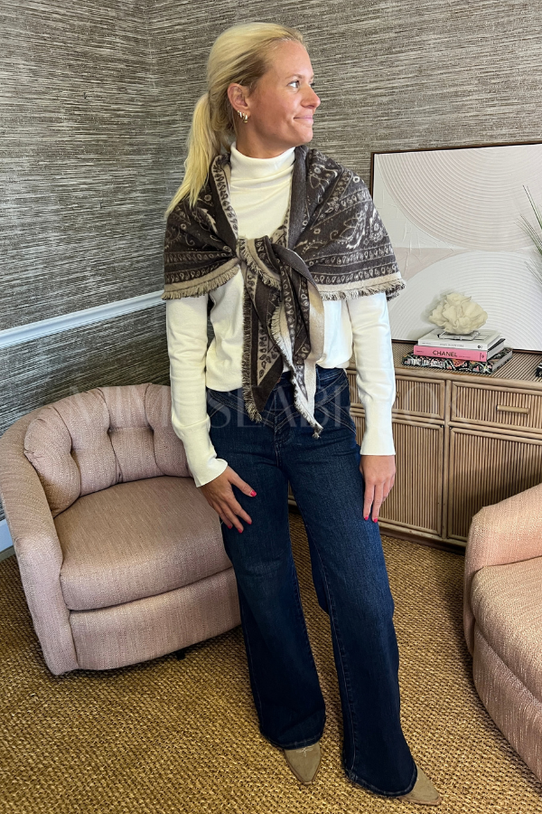 Chesley sweater, ivory