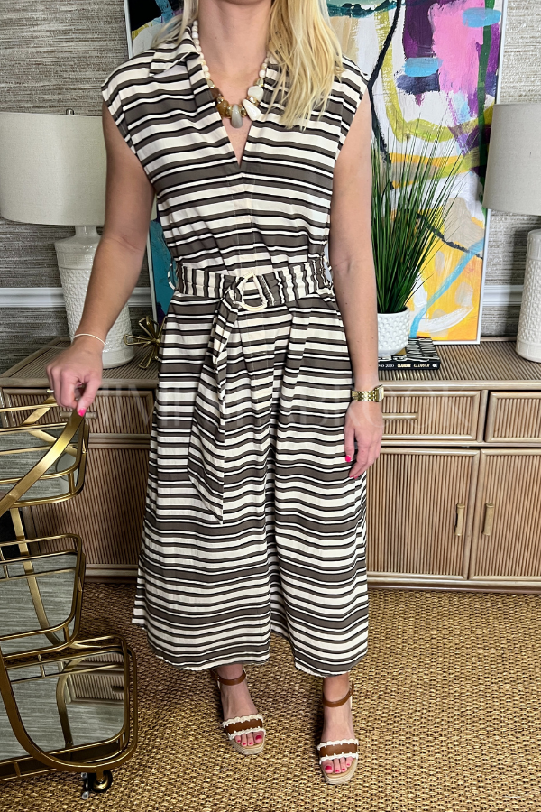 Chloe Poplin Dress by Lusana