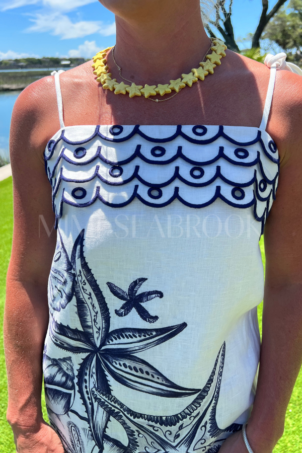 Coast Stars Mini Dress by Farm Rio