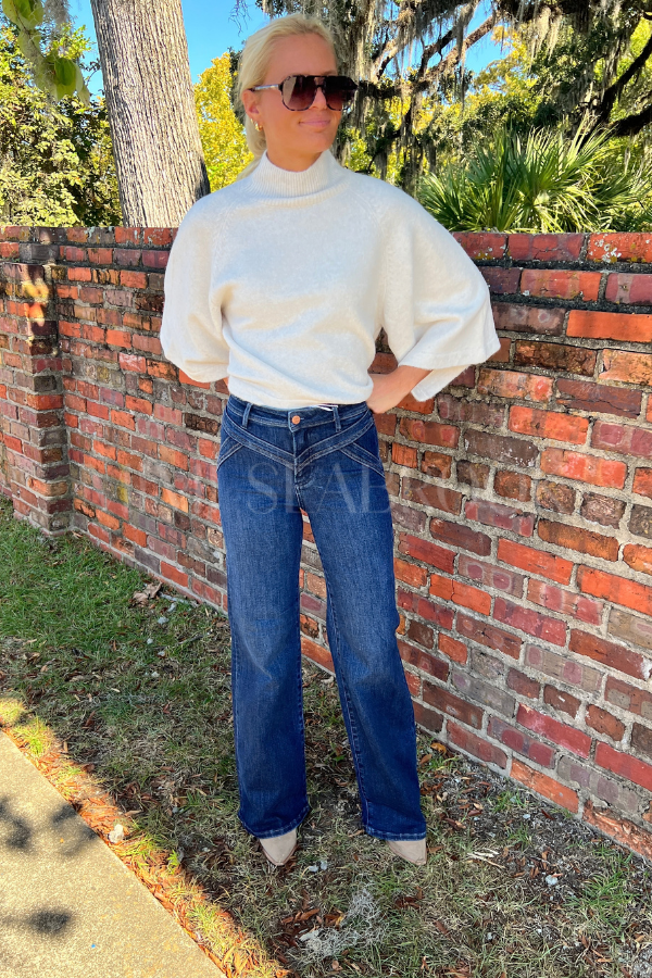 Colson sweater, ivory