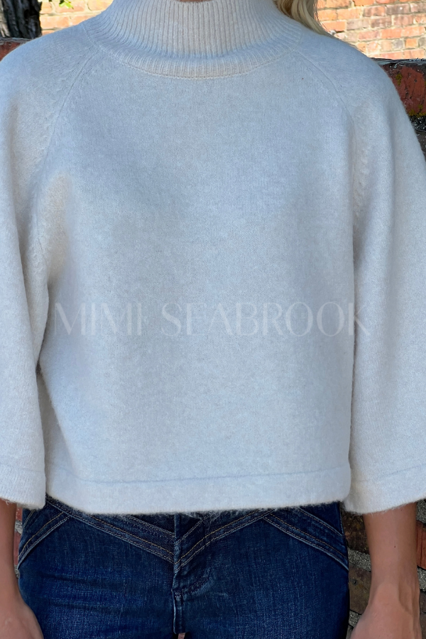 Colson sweater, ivory
