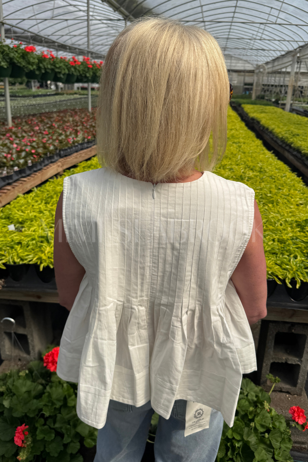 Cordelia top, cream