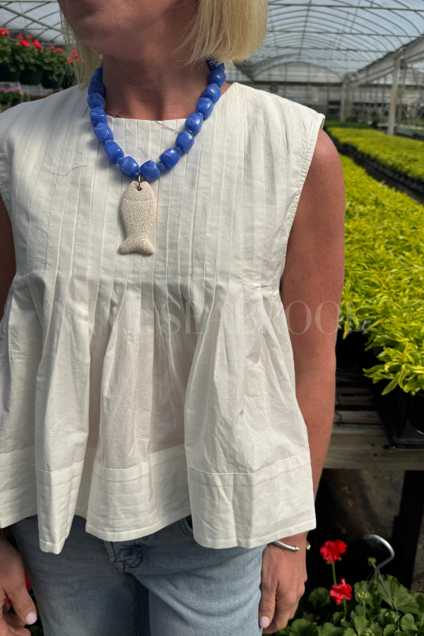 Cordelia top, cream