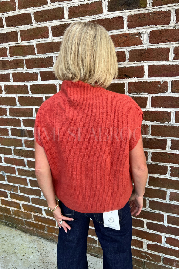 Cornelia sweater, rust