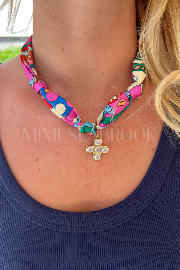 Cove Scarf Necklace