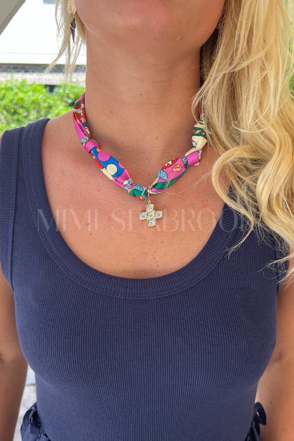 Cove Scarf Necklace