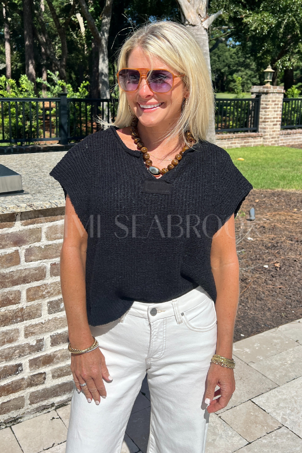 Culbertson sweater, black