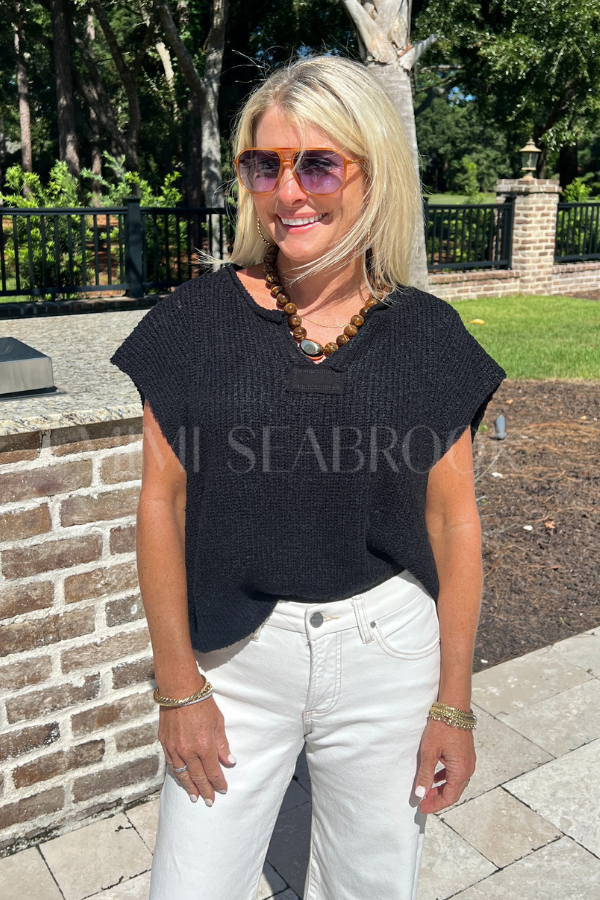 Culbertson sweater, black