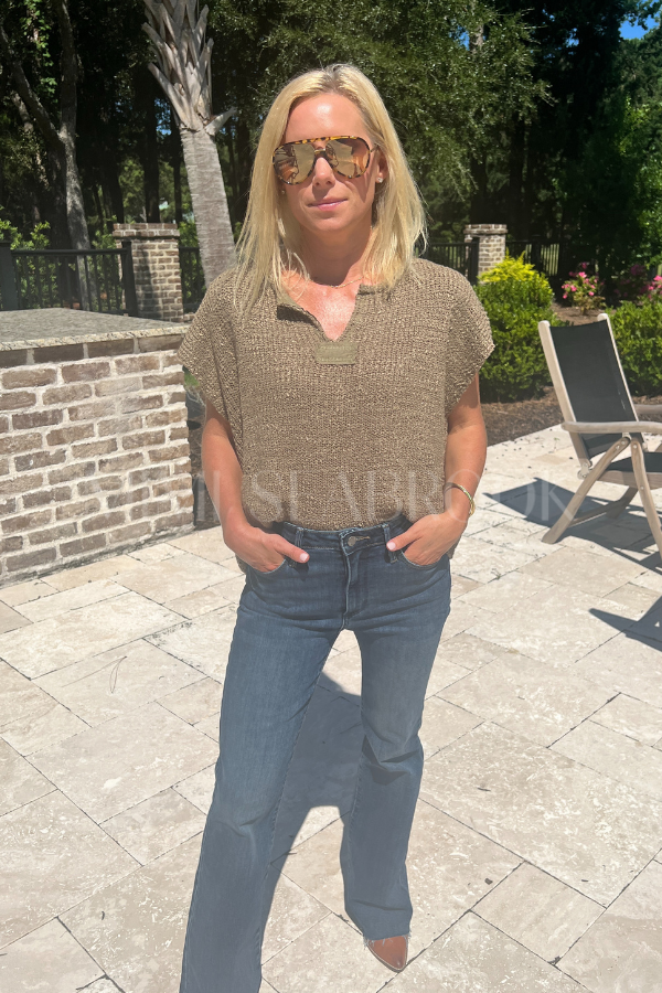 Culbertson sweater, cappuccino