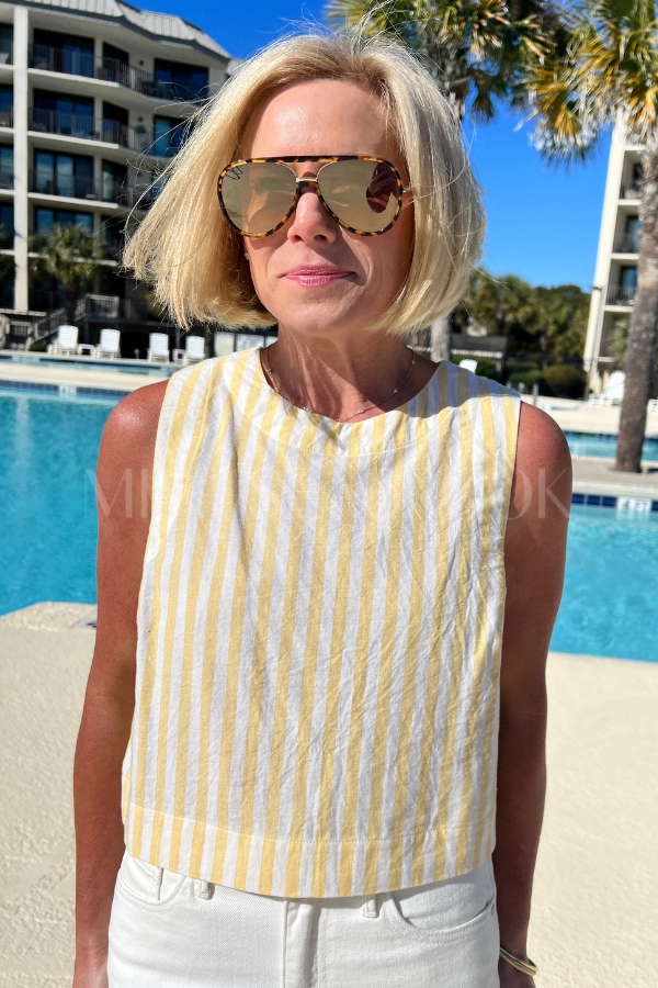 Cullman top, yellow