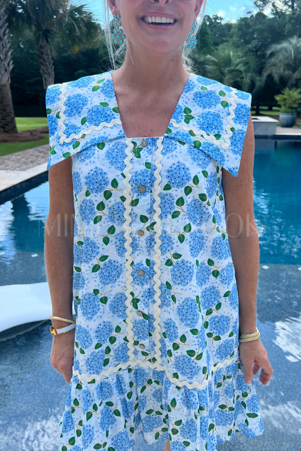 Danielle dress, light blue