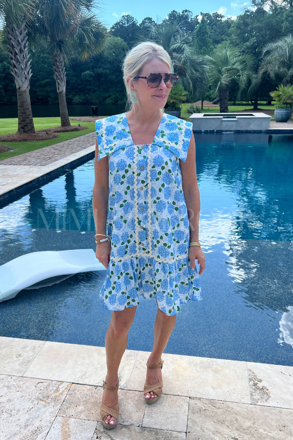 Danielle dress, light blue