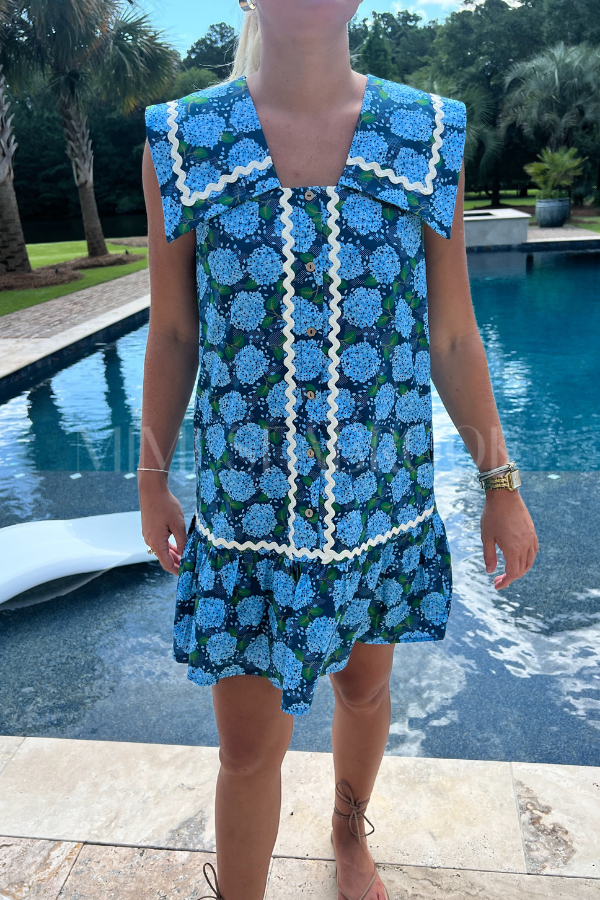 Danielle dress, navy