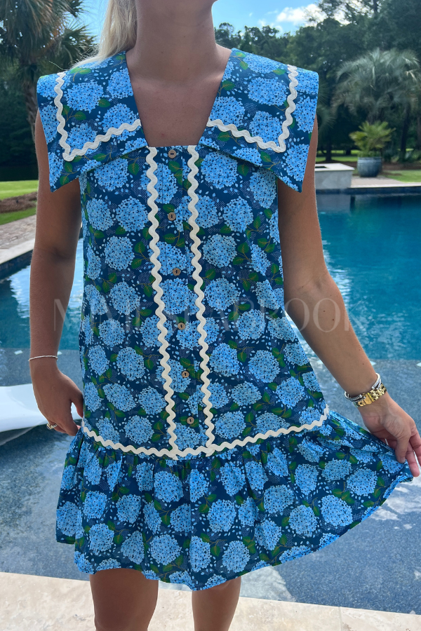 Danielle dress, navy