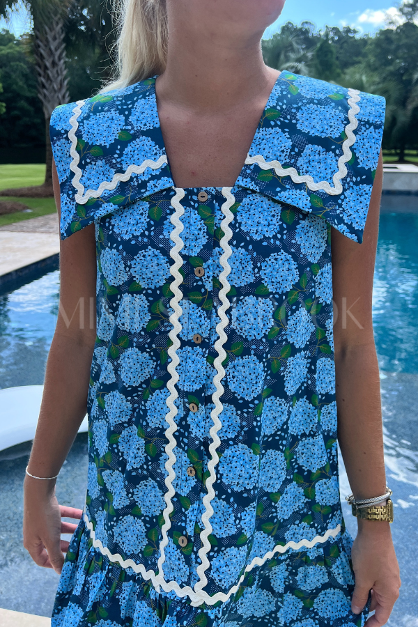 Danielle dress, navy