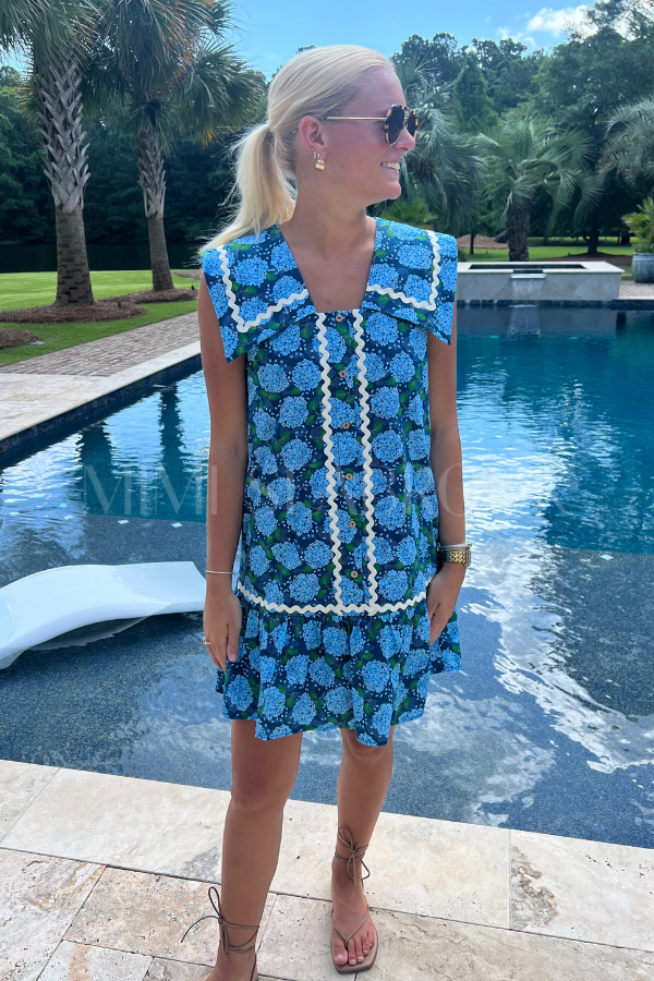 Danielle dress, navy