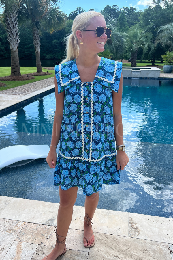Danielle dress, navy