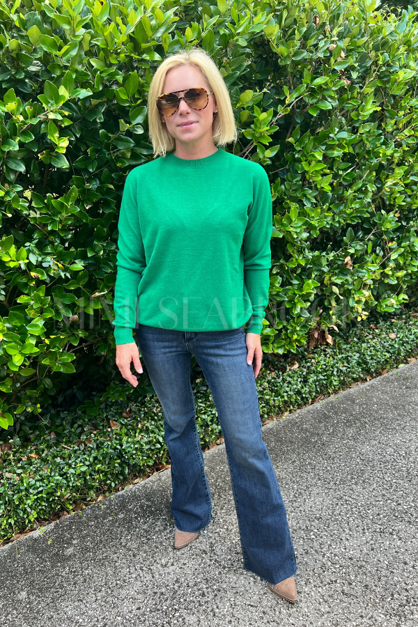 Davidson sweater, green