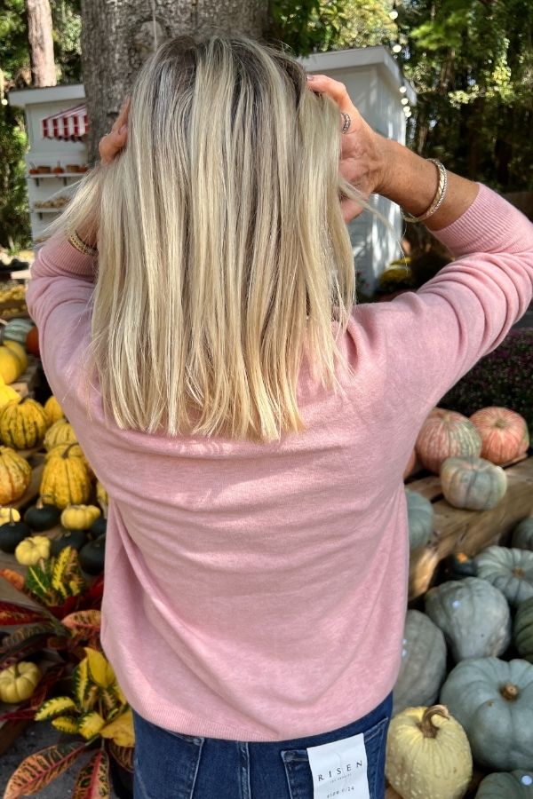 Davidson sweater, pink