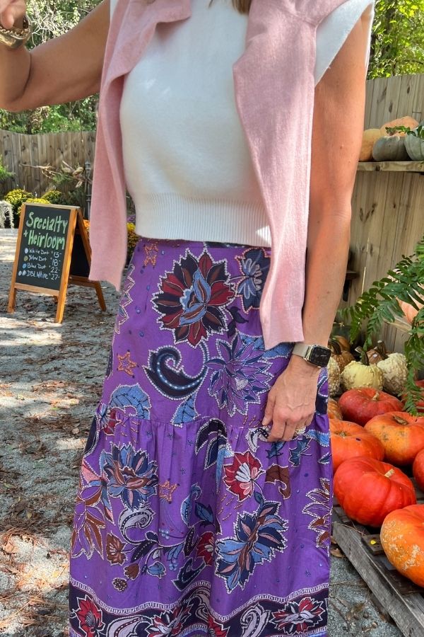 Davidson sweater, pink