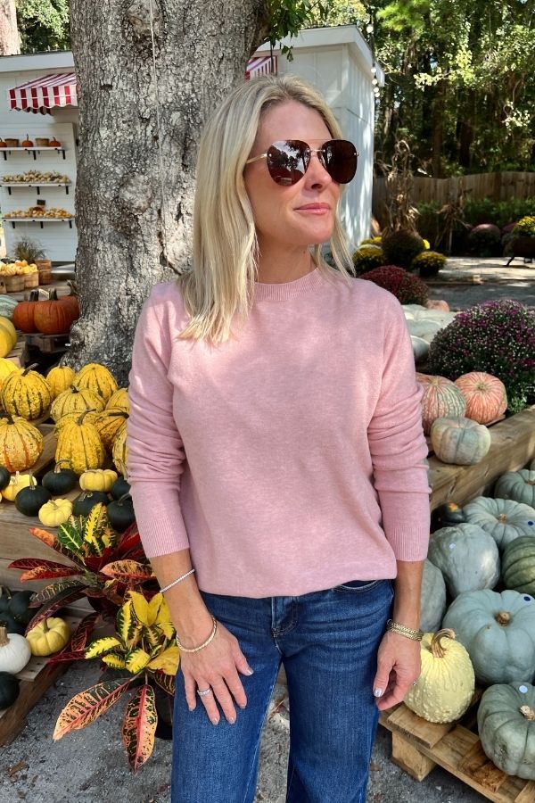 Davidson sweater, pink