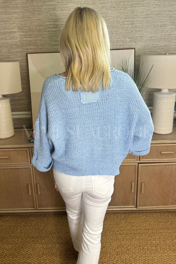 Deane sweater, blue