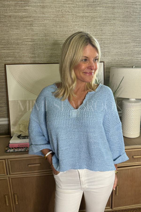 Deane sweater, blue
