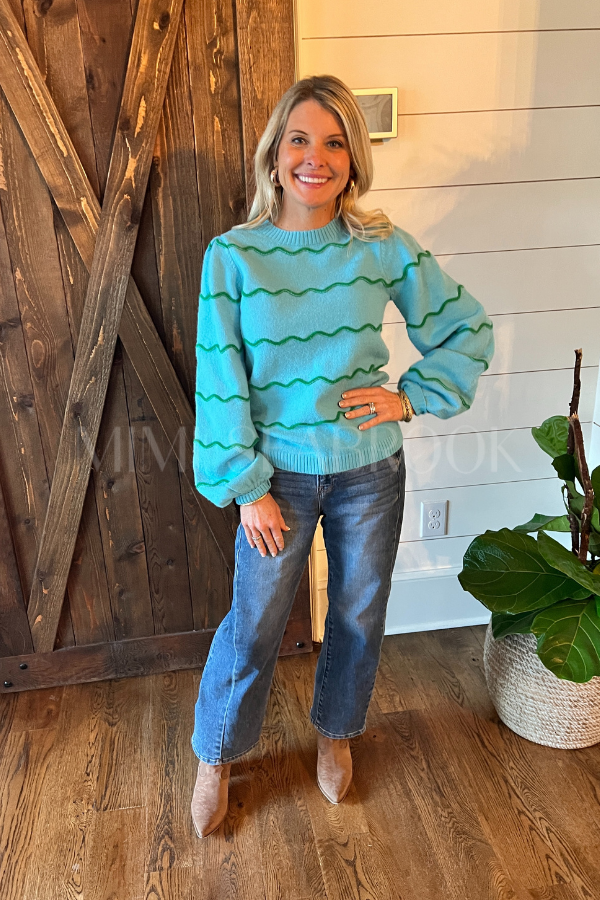 Denise sweater, blue