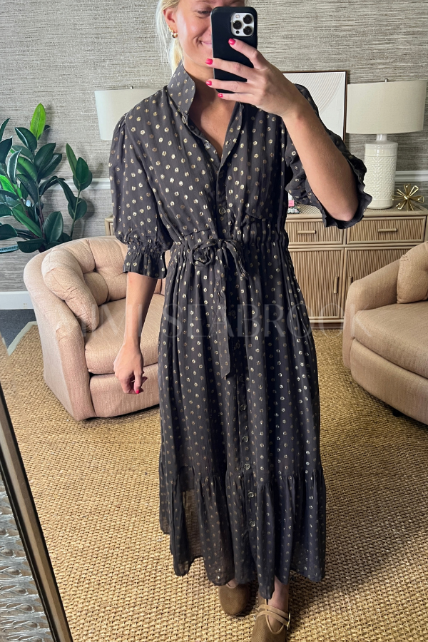 Dessie Dress, brown