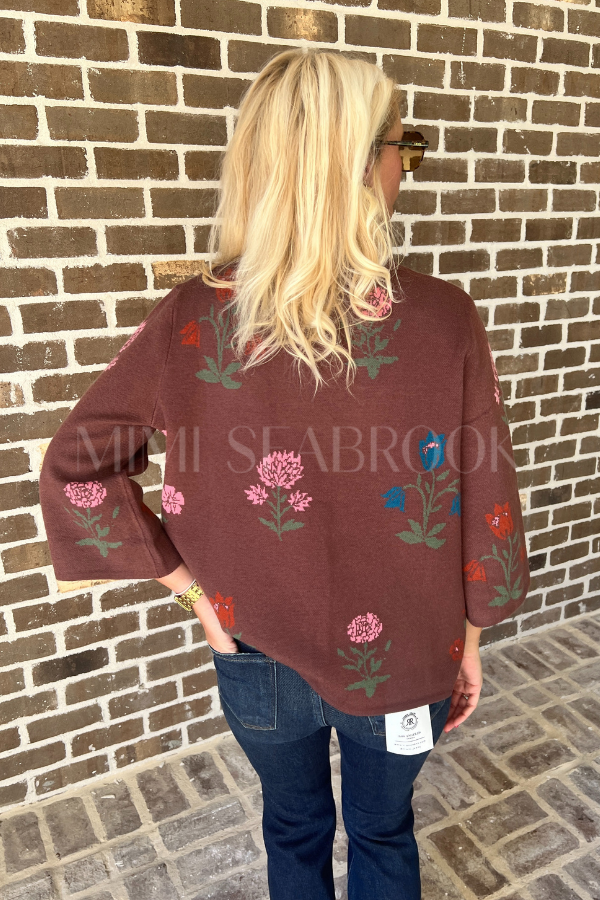 Dolores sweater, brown