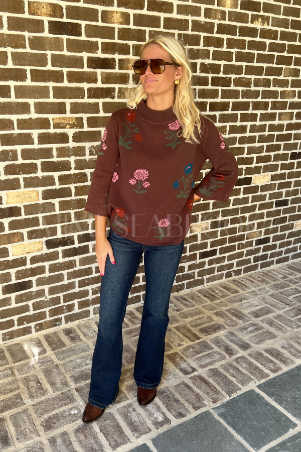 Dolores sweater, brown