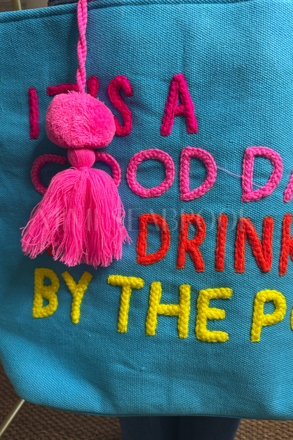 Drink by the Pool Tote Bag