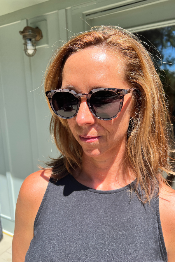 Ella Sunglasses, blonde tort/smoke by I-SEA