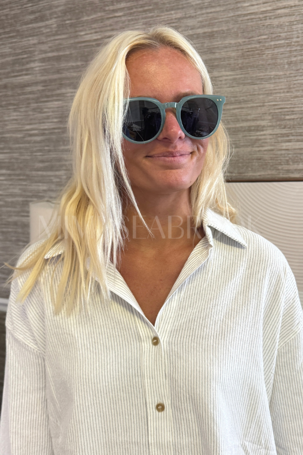 Ella Sunglasses, sage/smoke by I-SEA