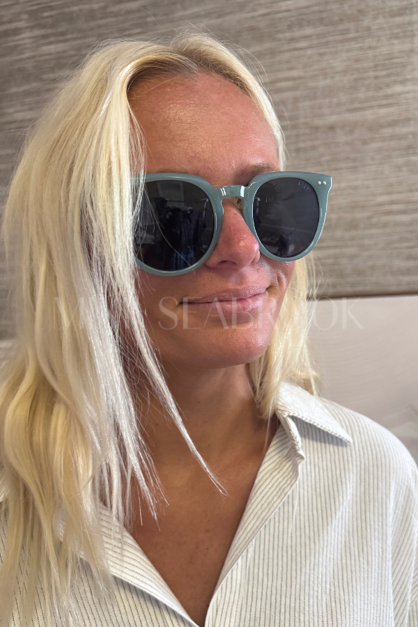 Ella Sunglasses, sage/smoke by I-SEA