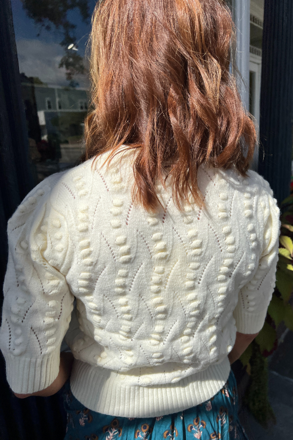 Ellery sweater, ivory