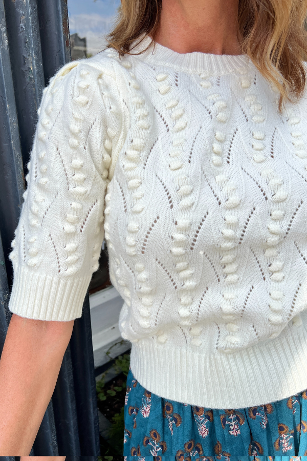 Ellery sweater, ivory