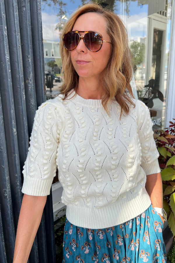 Ellery sweater, ivory