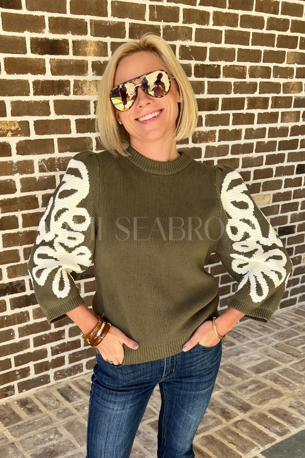 Ellianna sweater, olive