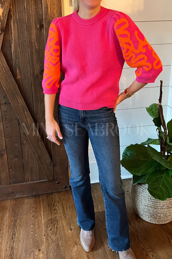 Ellianna sweater, pink