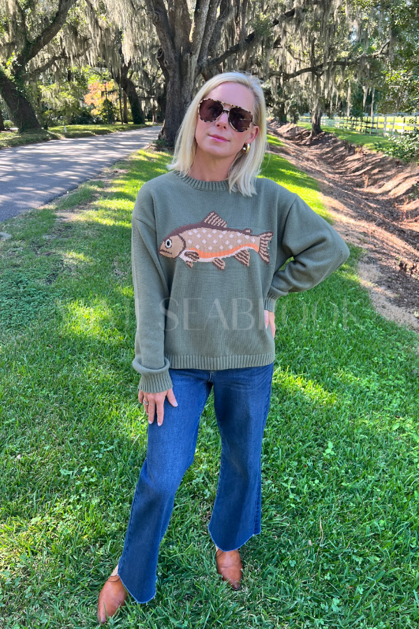 Ellington sweater, olive