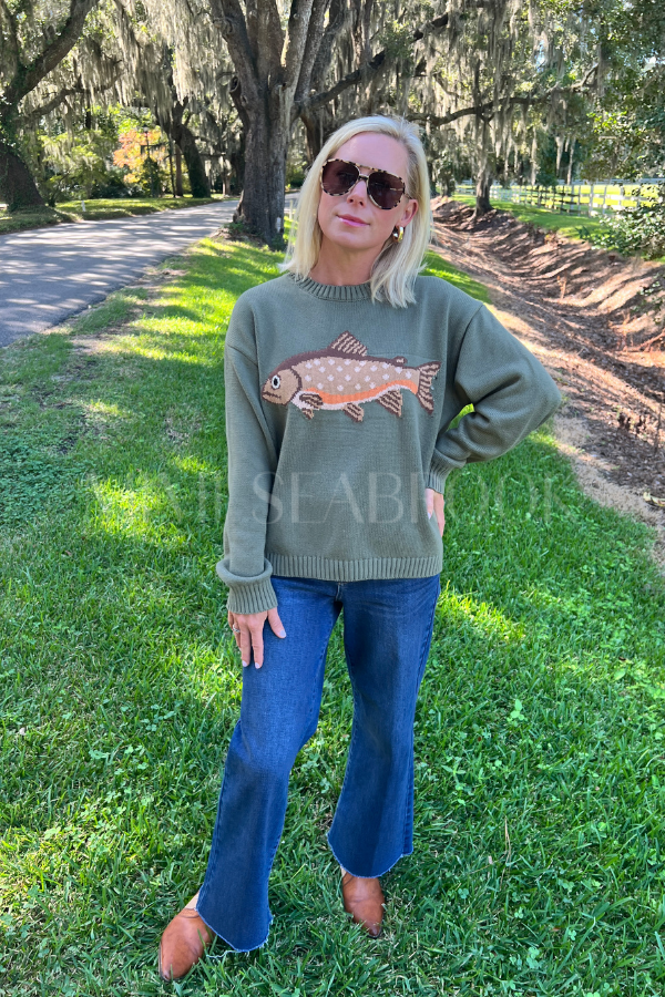 Ellington sweater, olive