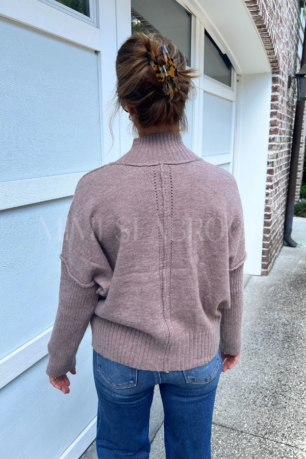 Emmeline sweater, mocha