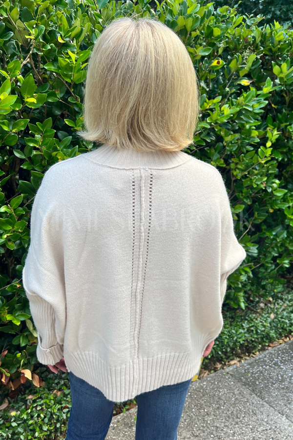 Emmeline sweater, oatmeal