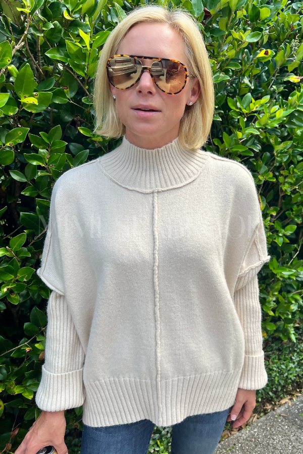 Emmeline sweater, oatmeal