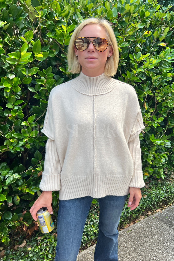 Emmeline sweater, oatmeal