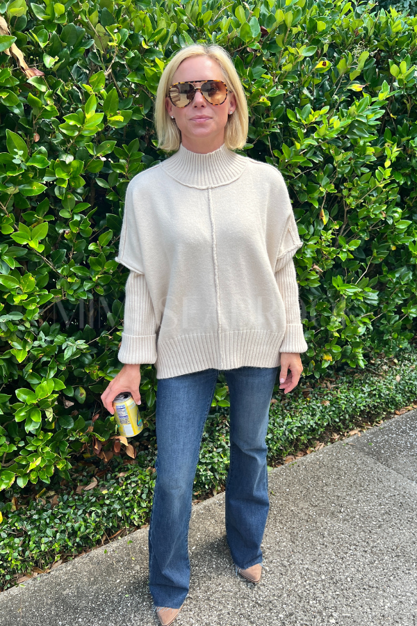 Emmeline sweater, oatmeal