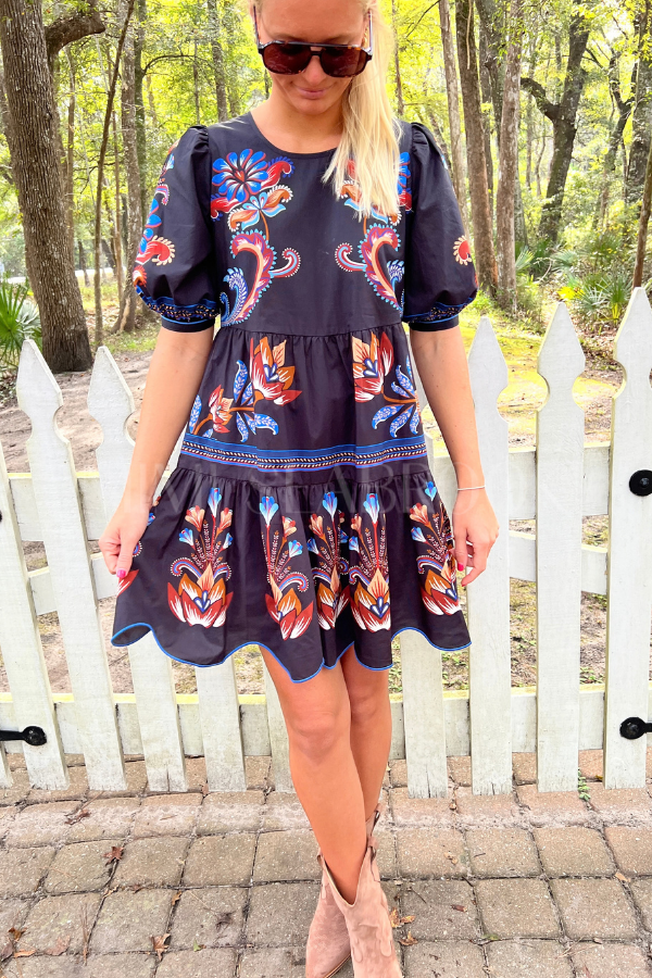 Energy Floral Mini Dress by Farm Rio